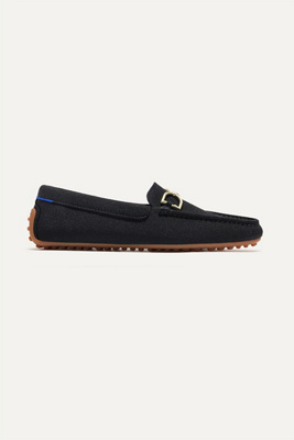 Rothys The Double Bit Driver Flats In Black