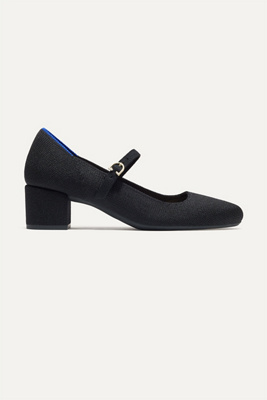 Rothys The Mary Jane Heels In Black