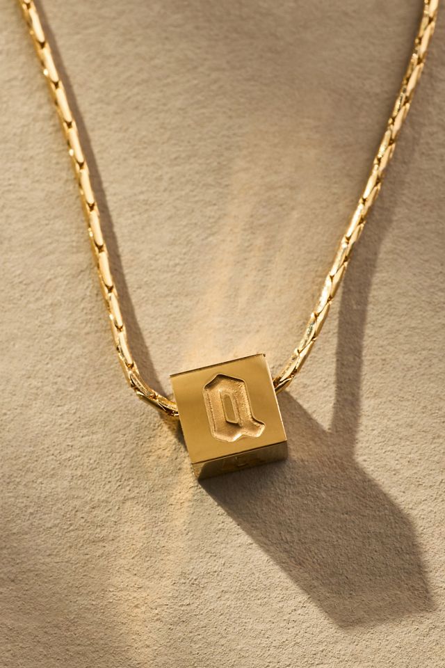 Phyllis + Rosie Tiny Box Letter Monogram Charm #2