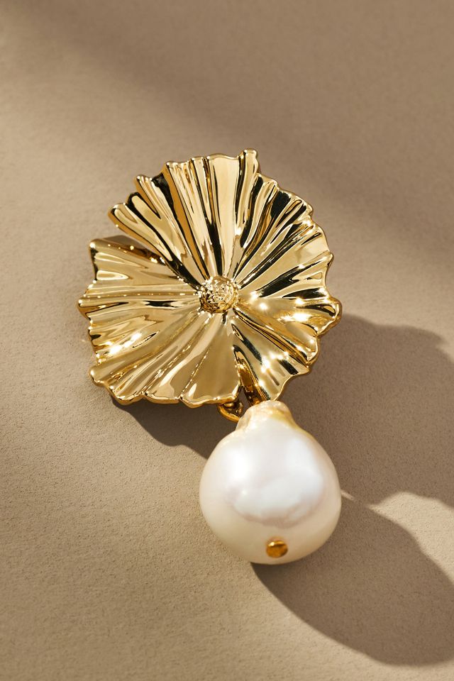By Alona Amary Pearl Drop Earrings #1