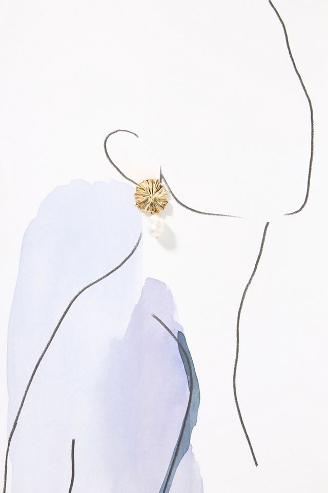By Alona Amary Pearl Drop Earrings #2