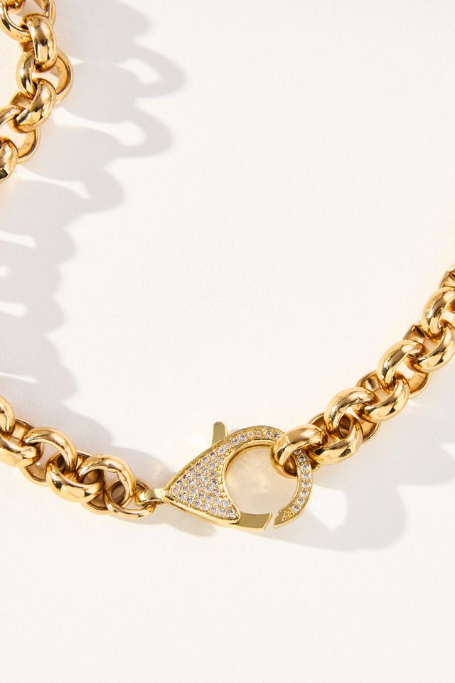 By Alona Scarlet Rolo Chain Necklace #1