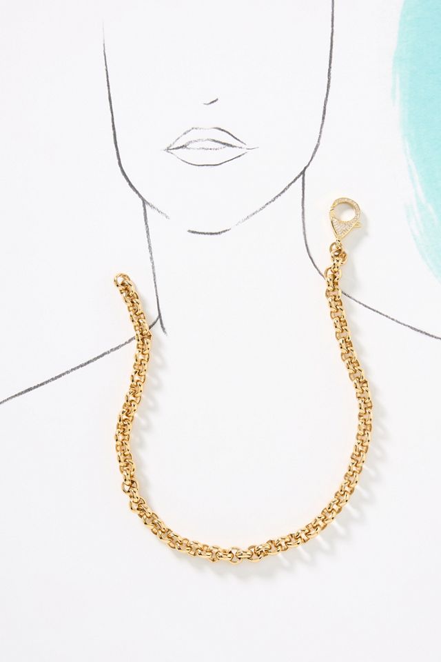 By Alona Scarlet Rolo Chain Necklace #2