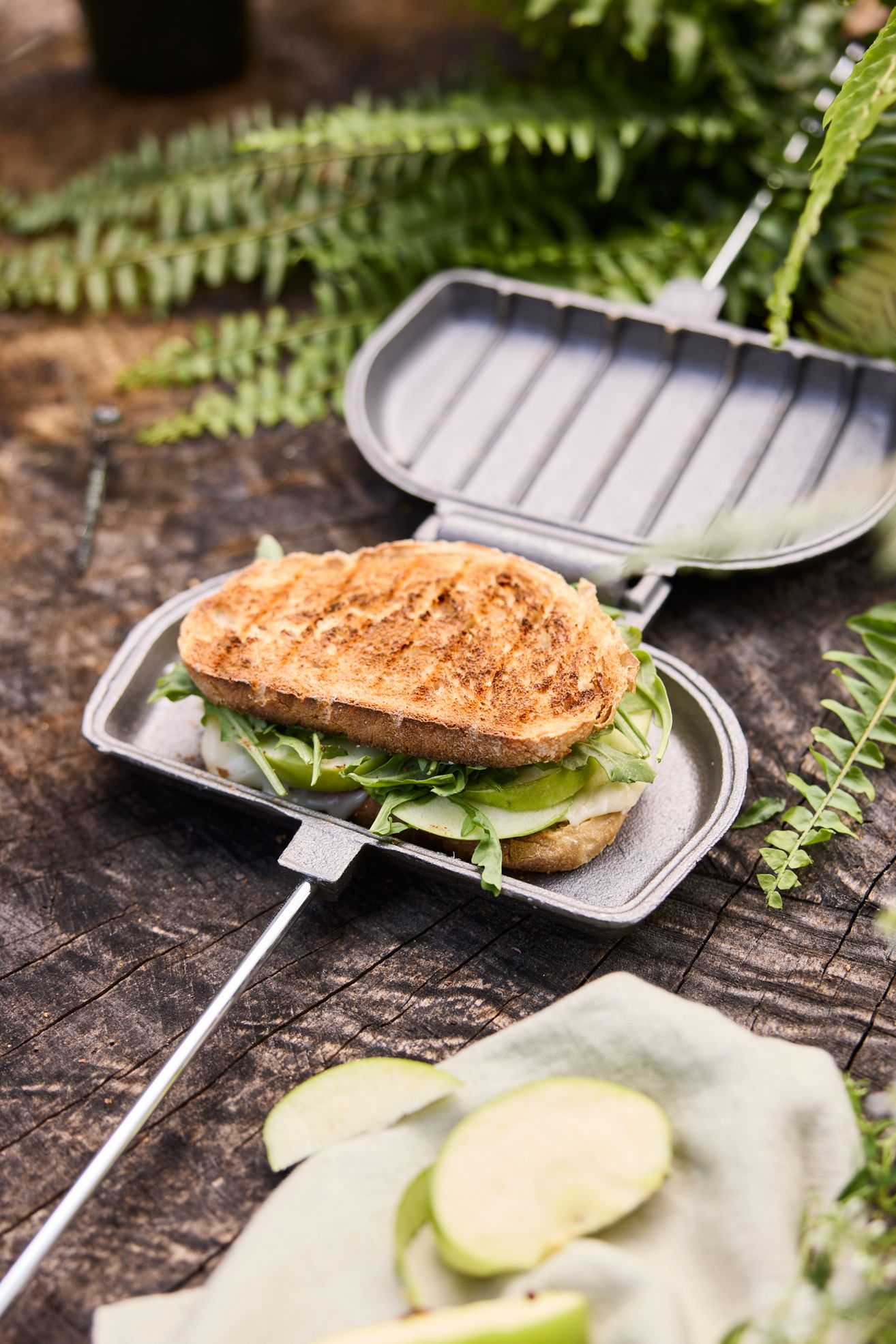 Cast Iron Panini Press - Black, Standard, One Size