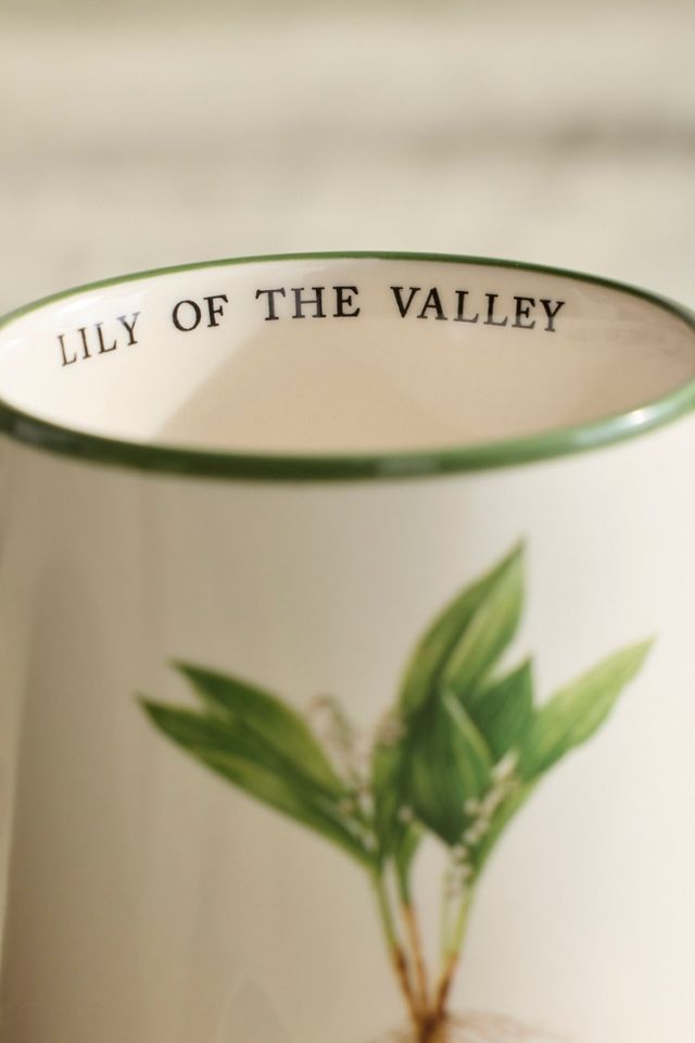 Spring Botanical Stoneware Mug #1