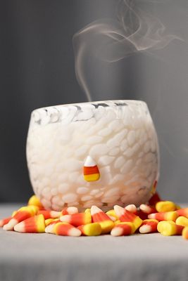 Ghost Fresh White Tonka & Santal Cheena Glass Cloche Candle