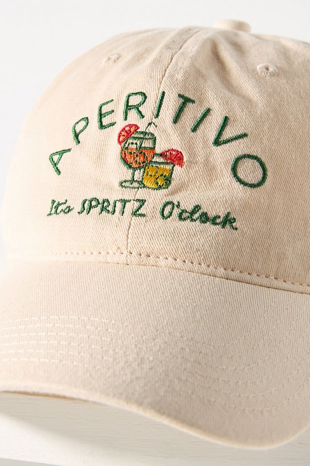 By Anthropologie Embroidered Icon Baseball Cap #2