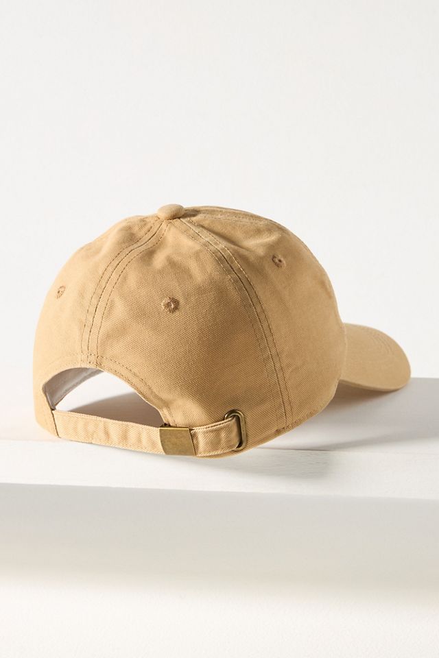 By Anthropologie Embroidered Icon Baseball Cap #1