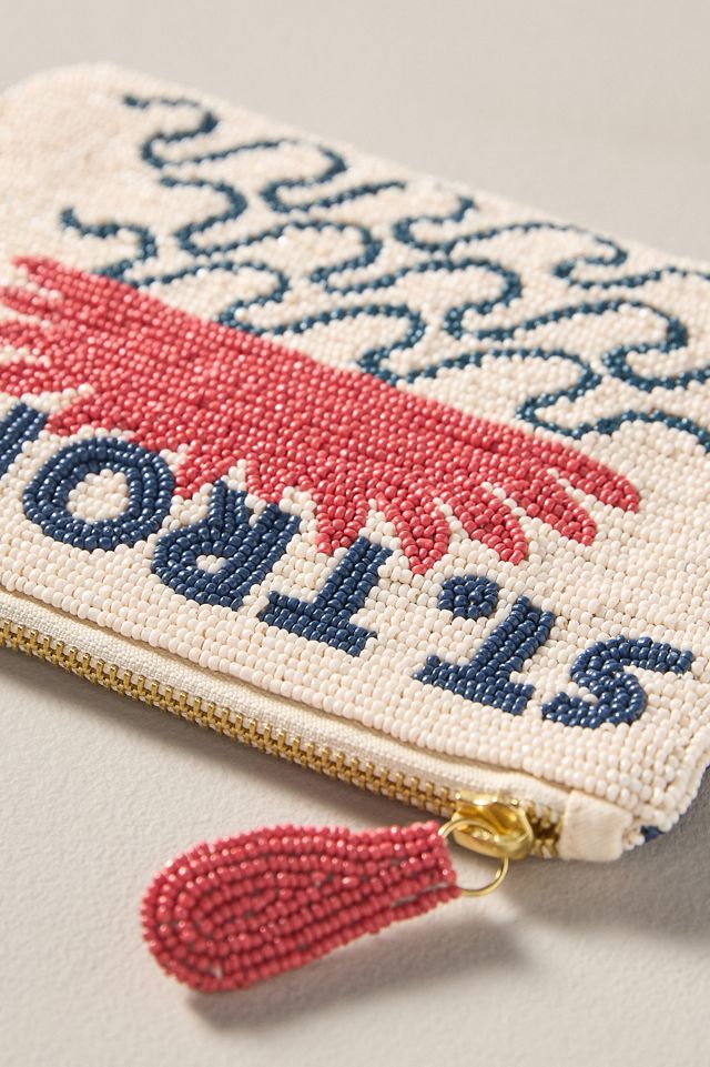 The Fiona Medium Beaded Pouch: City Edition #2