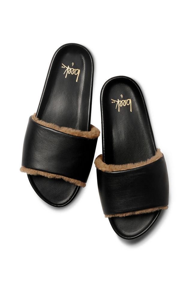 beek Gallito Shearling Sandals #1