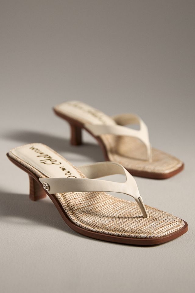 Sam Edelman Dollie Kitten-Heel Thong Sandals #1