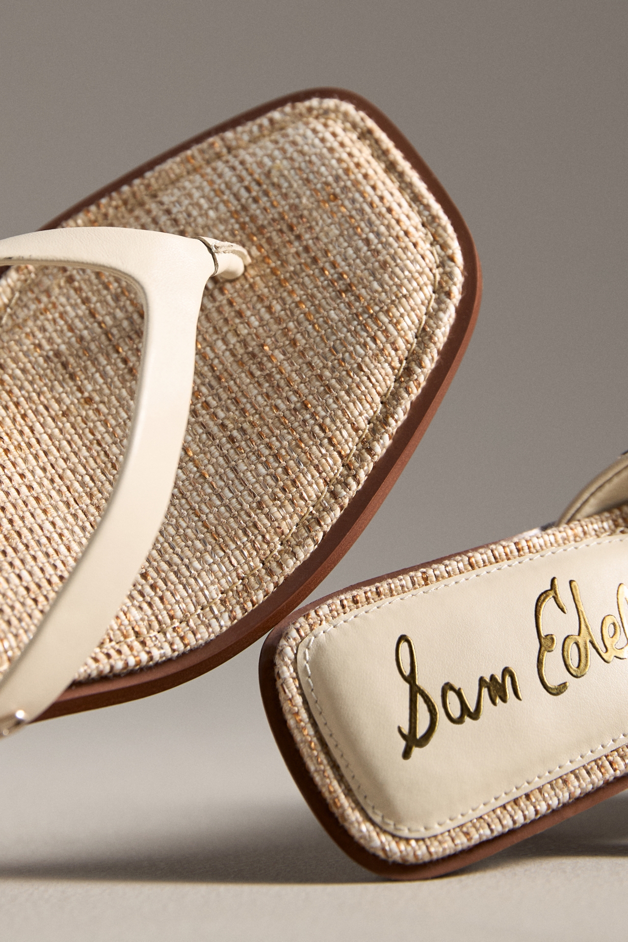 Sam Edelman Dollie Kitten-Heel Thong Sandals