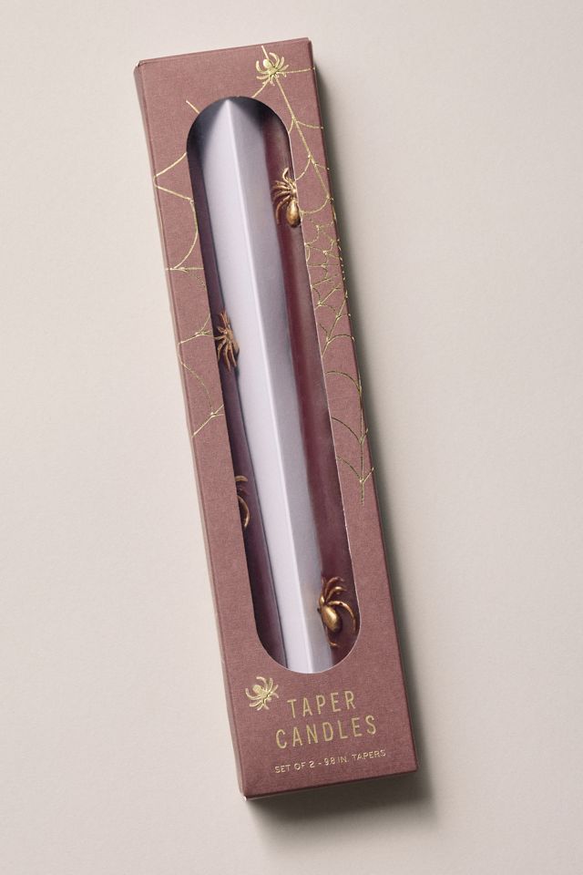 Mystic Icon Taper Candles, Set of 2: Spider Edition #1