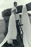 Watters Brookehaven Lace Strapless Drop-Waist A-Line Wedding Gown