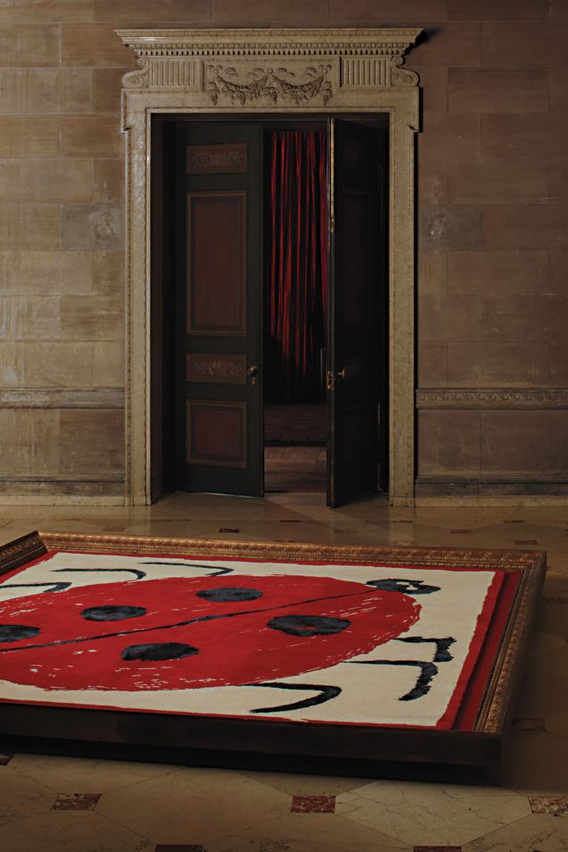 Ladybug Rug #1