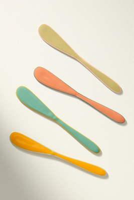 Soleil Canape Knives, Set of 4