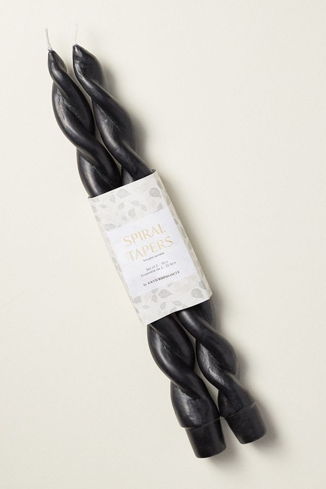 Twisted Taper Candles, Set of 2 #1