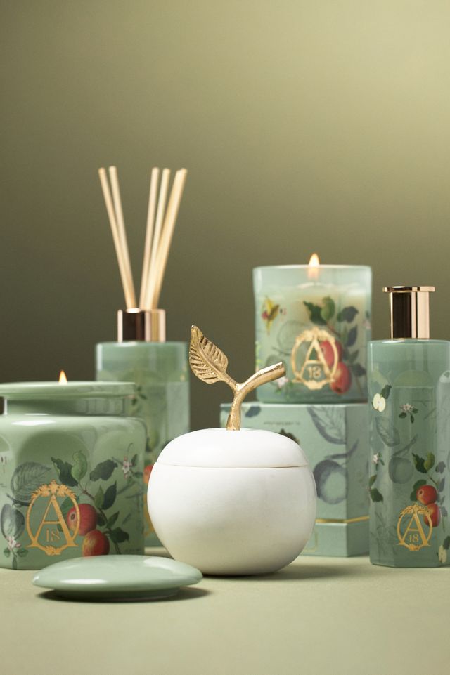 Apothecary 18 Spice Orchard Woods Ceramic Jar Candle #2