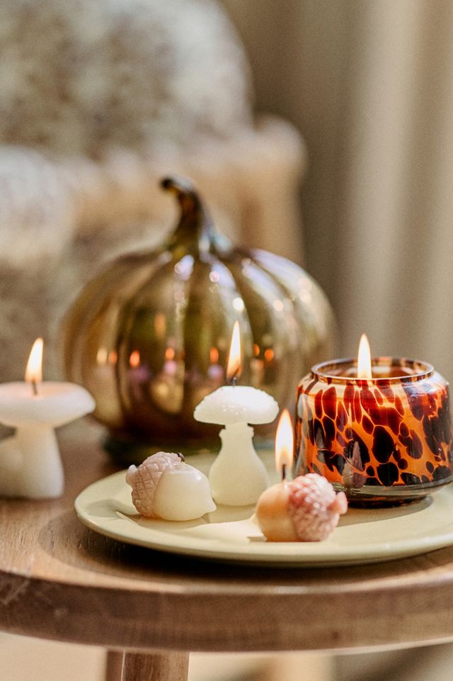Acorn Shaped Wax Candles, Set of 4 #2