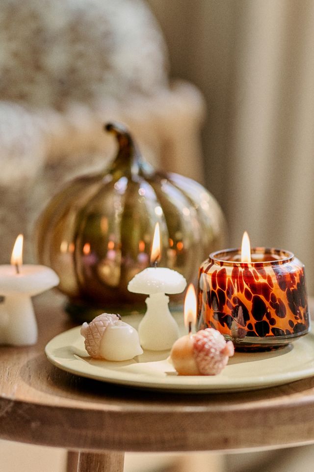 Mushroom Shaped Wax Candles, Set of 4 #3