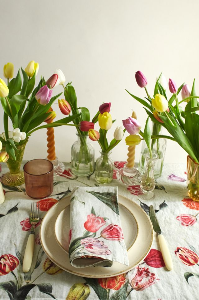 By Hope Tulip Tablecloth #2