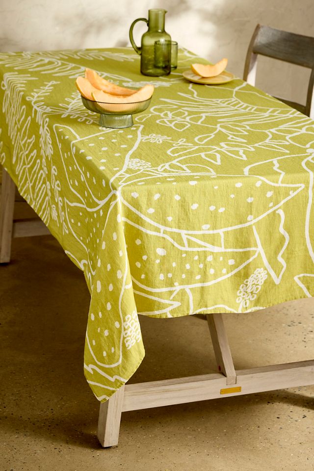 Botanical Linework Tablecloth #2
