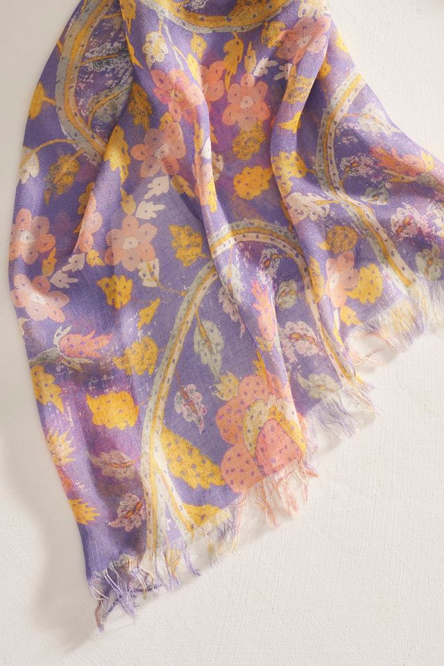 Vining Floral Scarf #1