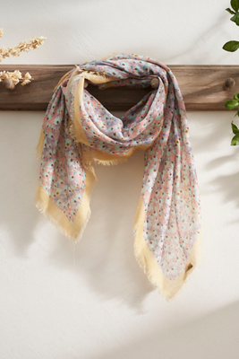 Terrain Rose Cloud Scarf In Pink