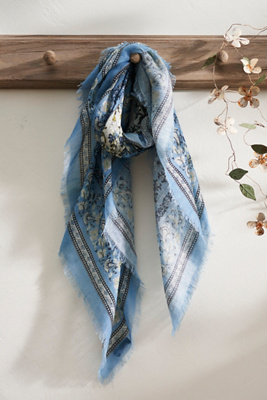 Terrain French Blue Scarf In Blue