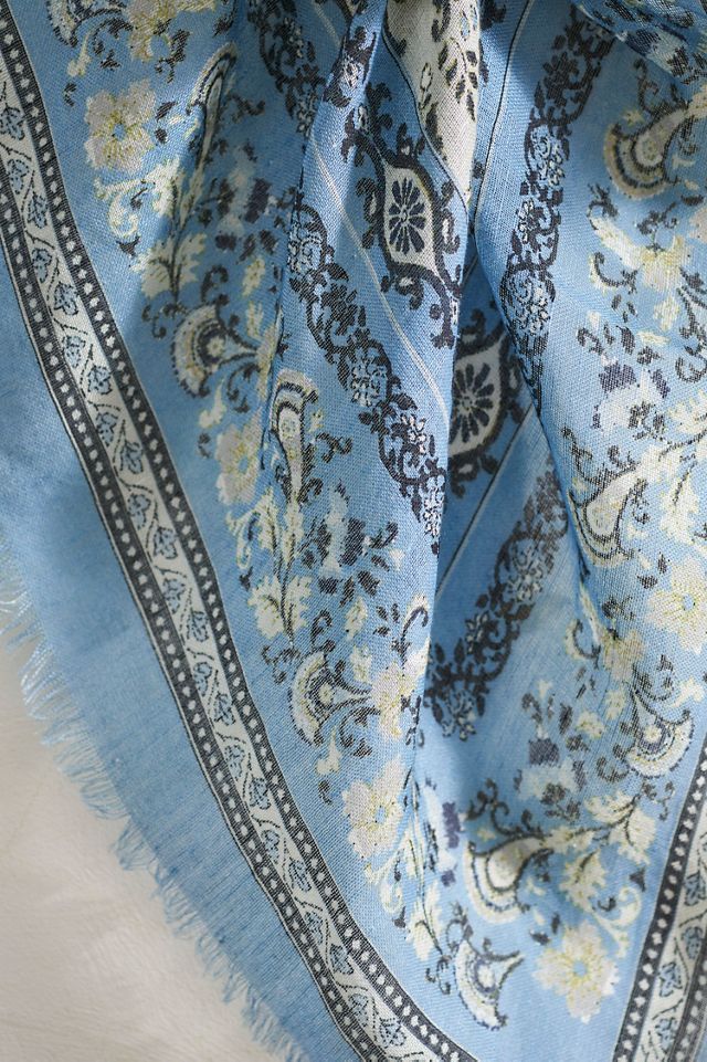French Blue Scarf #1
