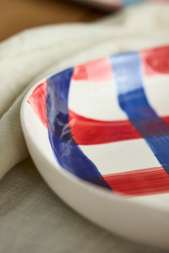 Americana Earthenware Serving Bowl #1