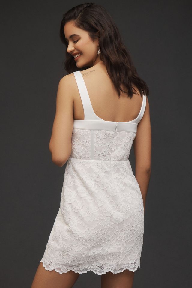 BHLDN Sleeveless Lace Fit & Flare Mini Dress #2