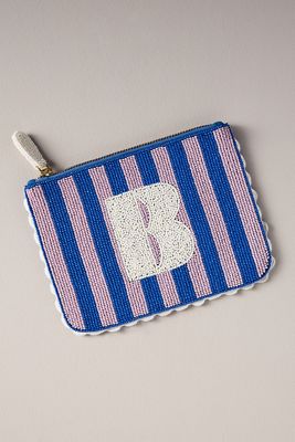 Anthropologie ★ Beaded Monogram Pouch Beaded Monogram Pouch | Anthropologie