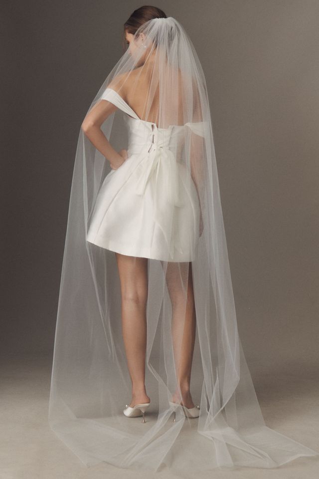 BHLDN Clean Chapel Veil #3