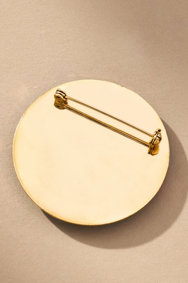 Tova Kissing Fish Brooch #1