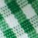 Green Gingham/White