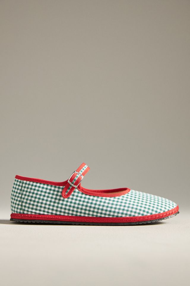 ViBi VENEZiA Plaid Mary Jane Flats #2