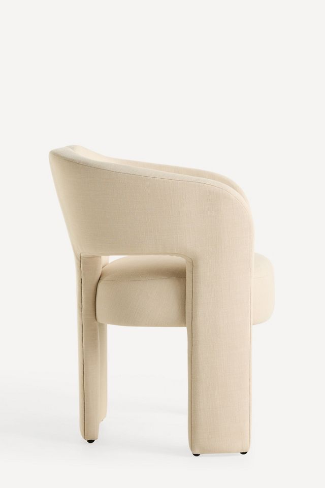 Celeste Linen Dining Chair #2
