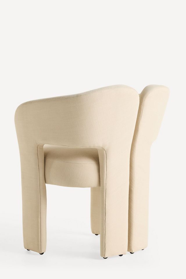 Celeste Linen Dining Chair #3