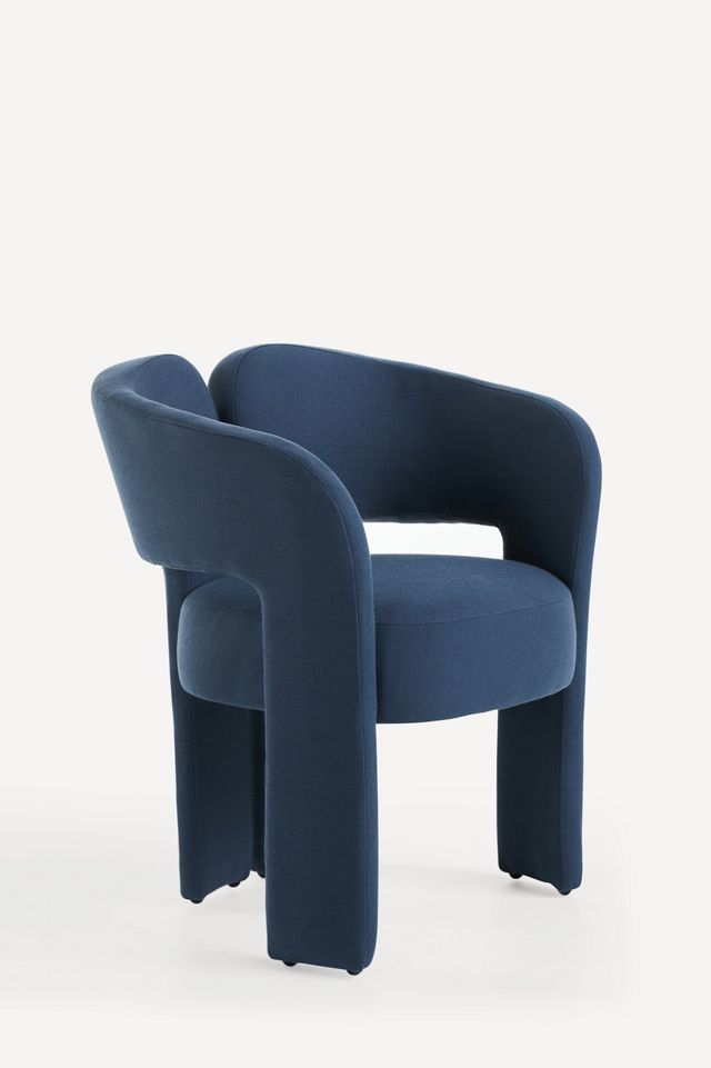 Celeste Linen Dining Chair #1