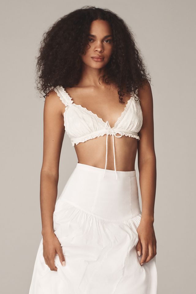For Love & Lemons Edie Eyelet Bralette #4
