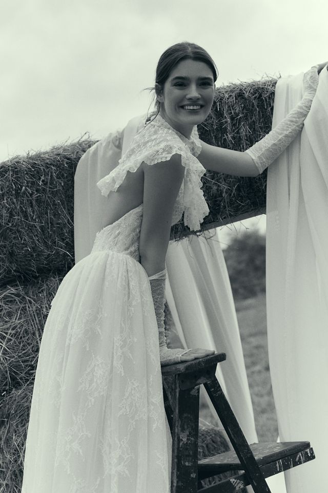 For Love & Lemons Layer Cake Chiffon Collar #1