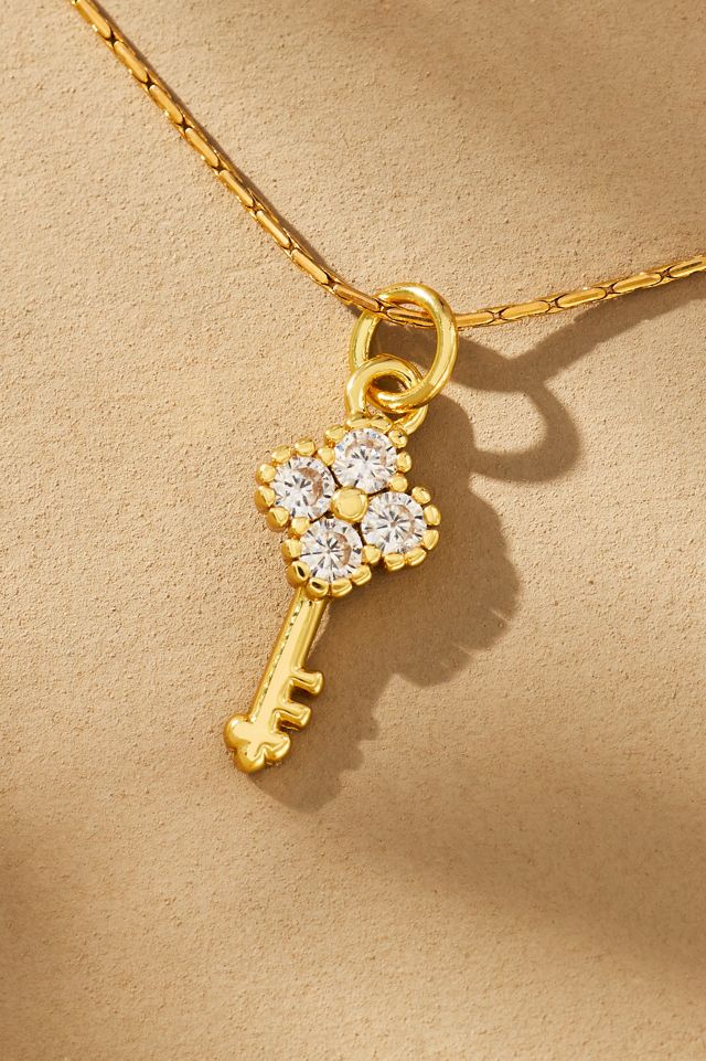 Boxbar Mini Clover Key Charm #1