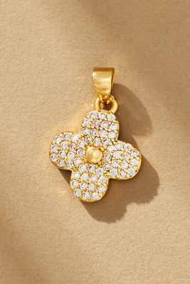 Pavé Flower Charm