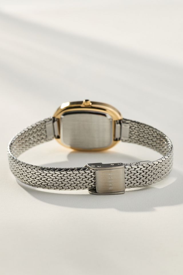 BREDA Jane Oval Tethered Metal Watch #1