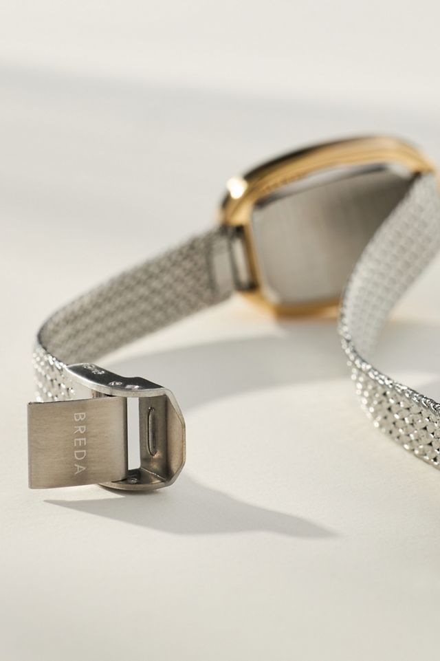 BREDA Jane Oval Tethered Metal Watch #3