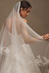 Watters Abstract Floral Veil