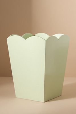 Addison Ross Lacquered Scallop Waste Bin