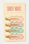 Wavy Crease-Free Hair Clips, Set of 4