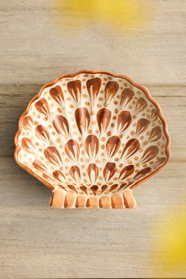 Shell Terracotta Shell Dish